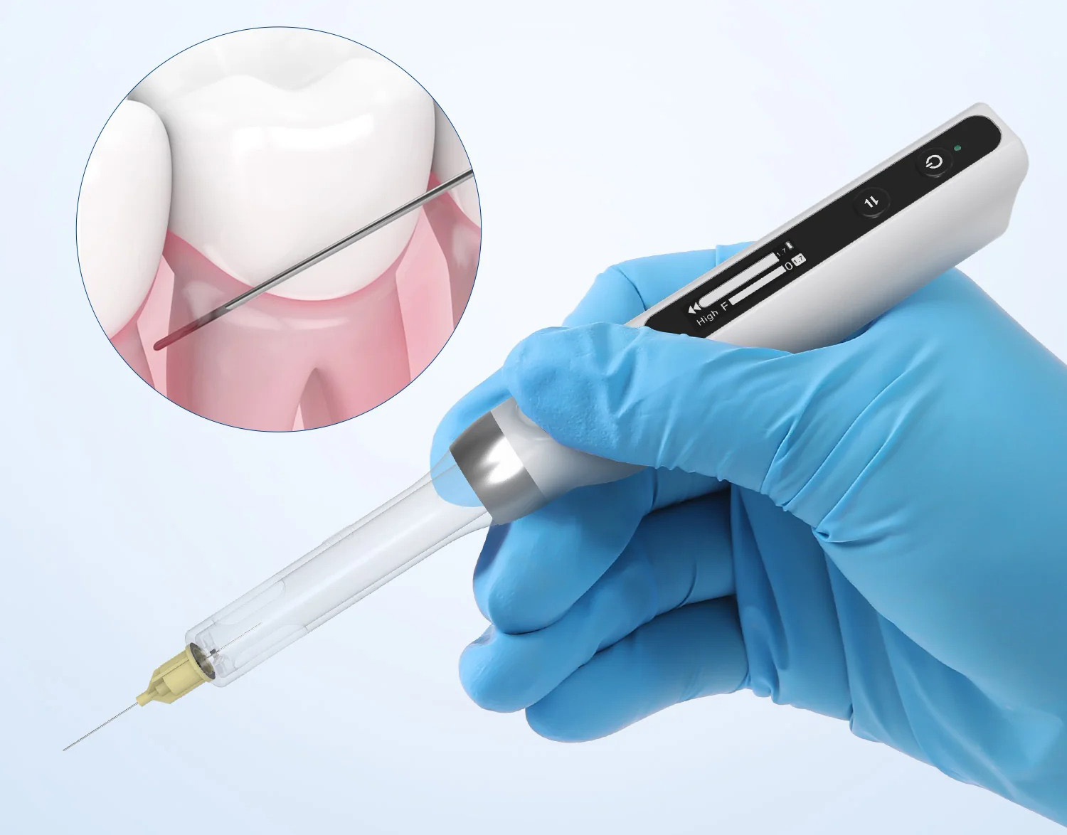 Dental Electric Anesthesia Injector Pen Oral Anesthesia Device Instruments